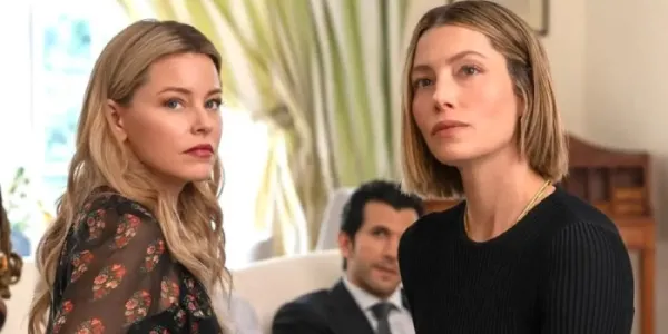 Elizabeth Banks y Jessica Biel