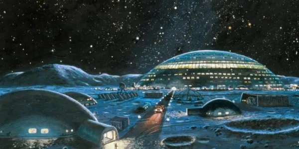 colonia en la Luna