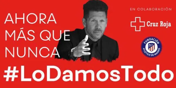 Simeone y Carla Pereyra, a la carga con el COVID-19