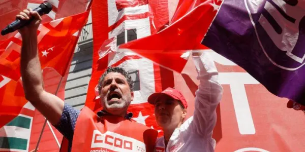 Concentración ante el Ministerio de Hacienda por los incumplimientos del Ejecutivo con los empleados públicos.