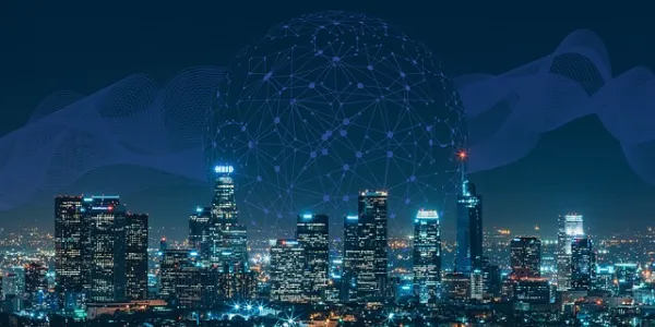 Smart City por la noche