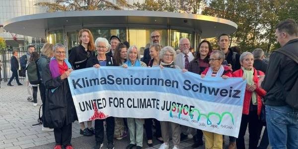 Condena a Suiza por inacción climática 