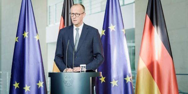 El canciller alemán Friedrich Merz