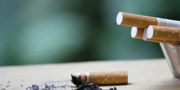 Relación entre el tabaco y la combustión