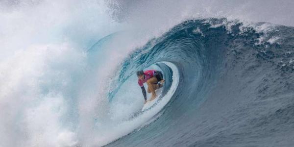 El surf olímpico de Tahití es un peligro para los corales