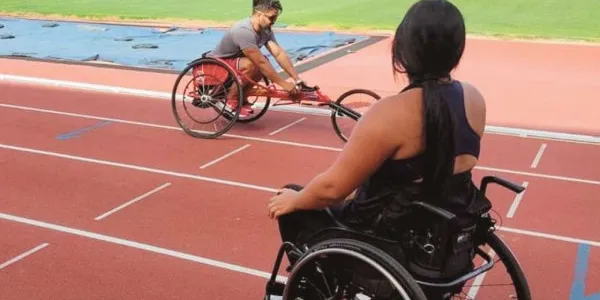 Atletismo en silla de ruedas