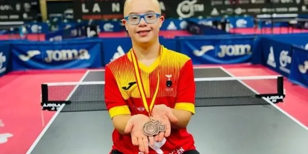 Marcos Valsera Cobos, orgullo jiennense del tenis de mesa