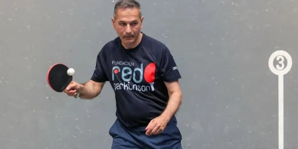 Un jugador de la Fundación Red Párkinson