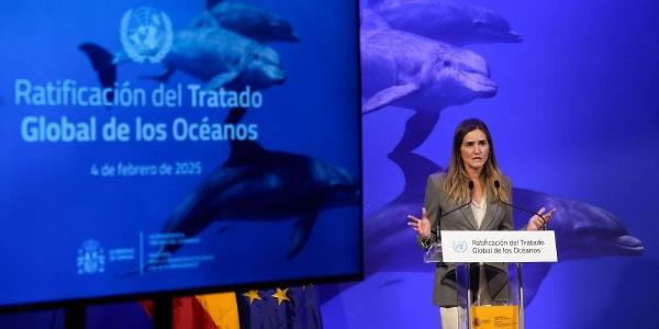 Sara Aagesen, vicepresidenta tercera del Gobierno y ministra para la Transición Ecológica