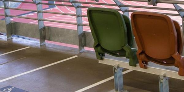 Localidades habilitadas para personas con discapacidad en un estadio |