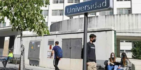 La universidad, uno de los focos de contagio más importantes