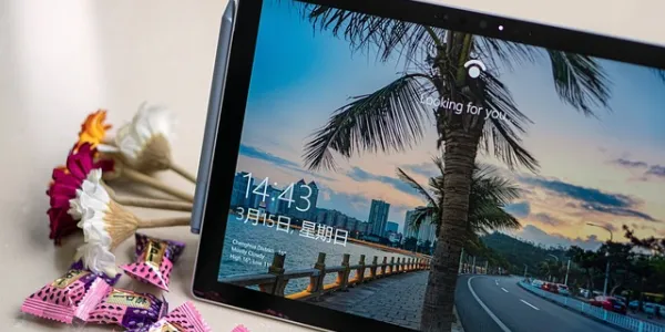 Imagen de una tablet con Windows 10